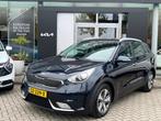 Kia Niro 1.6 GDi Hybrid DynamicLine | Navi | Camera | Cruise, Blauw, Leder en Stof, Origineel Nederlands, Bedrijf