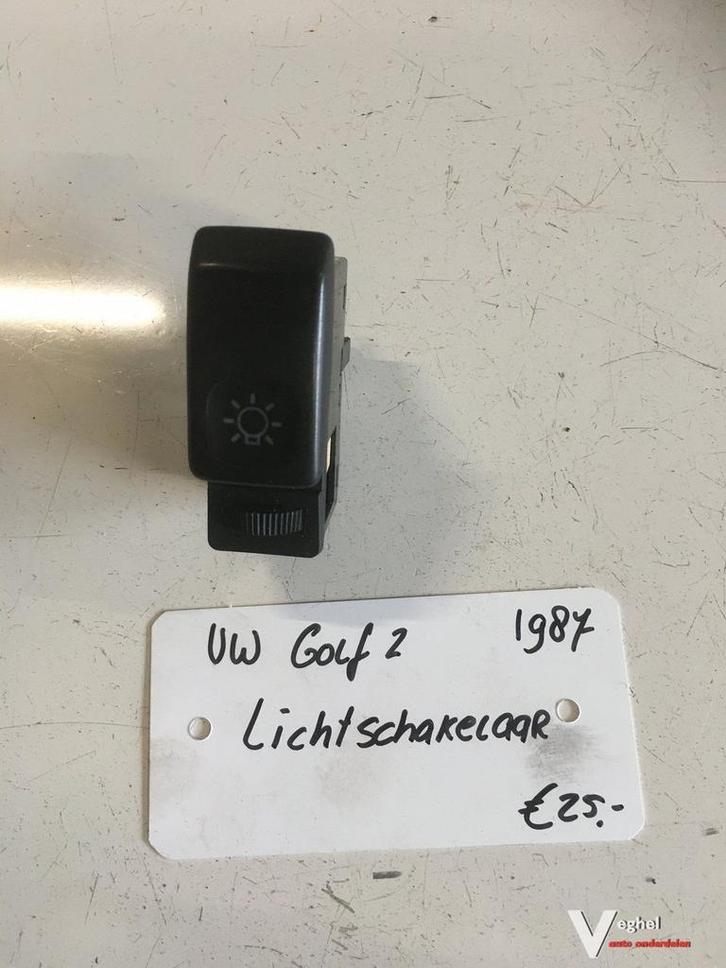 Vw Golf 2 1987 Lichtschakelaar, Auto-onderdelen, Dashboard en Schakelaars, Gebruikt, Ophalen of Verzenden