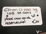 Citroen C1 5 drs 2009 2500112 Afdekplaat op reservewiel, Ophalen, Gebruikt, -, -