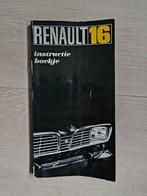Renault 16 Instructieboekje - Juli 1969, Ophalen of Verzenden