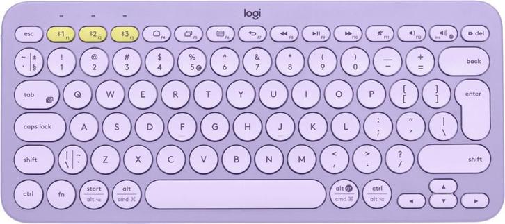 Logitech K380 - Draadloos Bluetooth Toetsenbord - Paars, Computers en Software, Toetsenborden, Nieuw, Qwerty, Draadloos, Ergonomisch