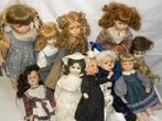 10 oude poppen, Verzamelen, Ophalen of Verzenden, Gebruikt, Pop