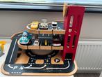 Houten Speelgarage met Auto's en Vliegtuig, Ophalen of Verzenden, Gebruikt, Auto, Met wieltjes