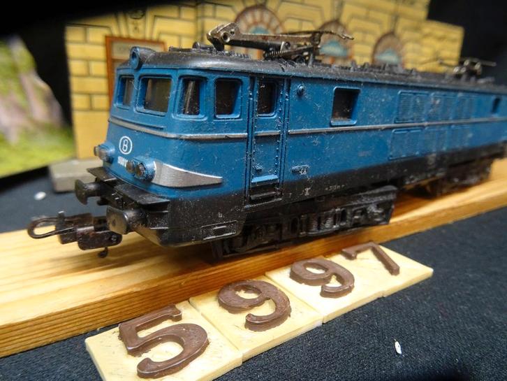 5997=Lima E loc van de Belgische spoorwegen.281, Hobby en Vrije tijd, Modeltreinen | H0, Gebruikt, Locomotief, Gelijkstroom, Lima