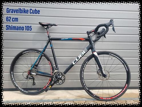 Gravelbike Cube 62 cm 105 disc 100% rijklaar - RR Bikes, Fietsen en Brommers, Fietsen | Racefietsen, Nieuw, Overige merken, Meer dan 20 versnellingen