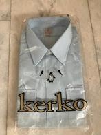Blauw Overhemd Kerko maat 41, Kleding | Heren, Overhemden, Blauw, Nieuw, Ophalen of Verzenden, Halswijdte 41/42 (L)