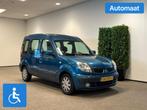 Renault Kangoo Rolstoelauto Automaat (airco) 3+1 of 5+0, Auto's, Renault, Stof, Gebruikt, Zwart, Blauw