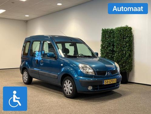 Renault Kangoo Rolstoelauto Automaat (airco) 3+1 of 5+0, Auto's, Renault, Bedrijf, Te koop, Kangoo, Aangepast voor mindervaliden
