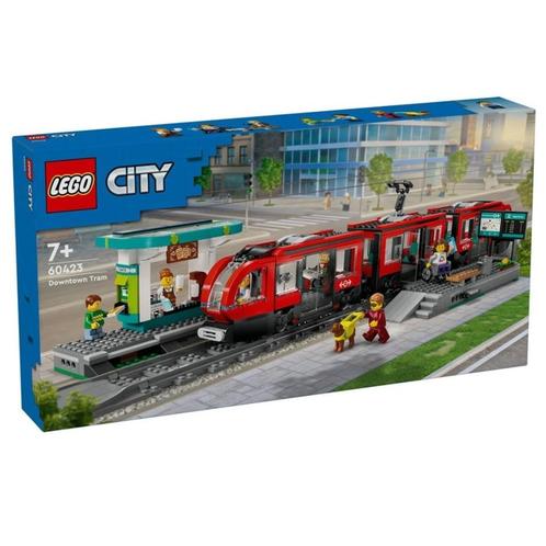 LEGO City 60423 Stadstram en Station * ‘t LEGOhuis *, Kinderen en Baby's, Speelgoed | Duplo en Lego, Nieuw, Lego, Complete set