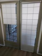 Te koop 2 rolgordijnen, Ophalen, Gebruikt, Wit, 50 tot 100 cm