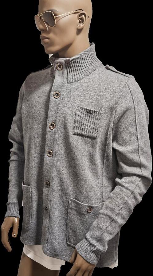 Vanguard gebreid deels wollen vest (XXL/2XL) zgan en schoon, Kleding | Heren, Truien en Vesten, Zo goed als nieuw, Overige maten