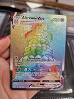 Pokemon kaart Alcremie VMAX rainbow 073/072*, Ophalen of Verzenden, Losse kaart, Zo goed als nieuw