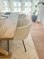 WOOOD teddy eetkamerstoelen, Ophalen, Zo goed als nieuw, Grijs, Twee