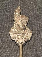 Vintage verzilverd veen museum lepeltje., Antiek en Kunst, Ophalen of Verzenden