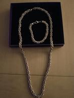 Koningsketting en armbad, Sieraden, Tassen en Uiterlijk, Ophalen of Verzenden, Zo goed als nieuw, Goud, Overige materialen