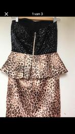 Panter Jurkje - Maat 36, Kleding | Dames, Jurken, Bruin, Ophalen of Verzenden, Zo goed als nieuw, Maat 36 (S)