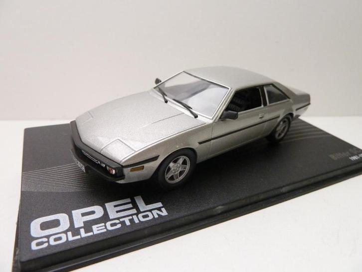 Bitter CD  '' Opel collection, Hobby en Vrije tijd, Modelauto's | 1:43, Zo goed als nieuw, Auto, Overige merken, Ophalen of Verzenden