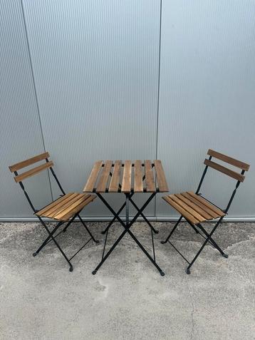 Bistro Set NIEUW - 2 Tuinstoelen & 1 Tuintafel - IKEA TÄRNÖ beschikbaar voor biedingen