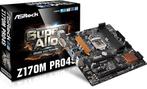 ASRock Z170M Pro4S, Ophalen of Verzenden, Zo goed als nieuw, DDR3