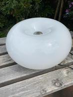 Vintage Donut Ufo Space age Tafellamp, Huis en Inrichting, Ophalen of Verzenden, Zo goed als nieuw, Glas, Minder dan 50 cm