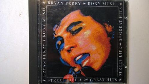 Bryan Ferry & Roxy Music - Street Life (20 Great Hits), Cd's en Dvd's, Cd's | Rock, Zo goed als nieuw, Poprock, Ophalen of Verzenden