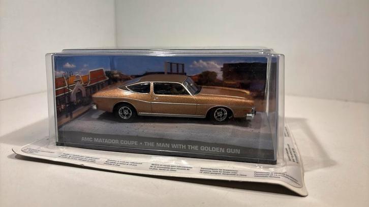 Amc matador coupe 007 jams bond atlas 1.43, Hobby en Vrije tijd, Modelauto's | 1:43, Zo goed als nieuw, Auto, Overige merken, Ophalen of Verzenden
