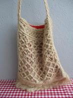 Handgemaakte vintage tas Macrame Retro, Ophalen of Verzenden, Huis en Inrichting