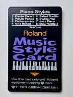 Roland Music Style cards, Ophalen of Verzenden, Zo goed als nieuw, Overige aantallen, Roland