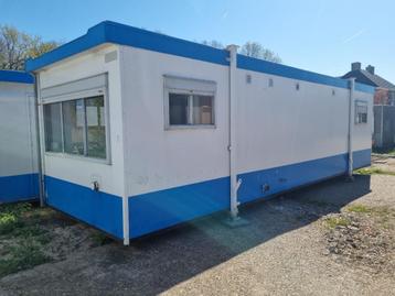 Directiekeet Bouwkeet 10x3 Toilet Keuken Rolluiken 6 Ramen beschikbaar voor biedingen