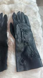 Chique leren handschoenen, Ophalen of Verzenden, Zo goed als nieuw, Maat 38/40 (M), Handschoenen