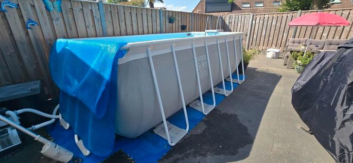 Zwembad Intex 4x2x1,2M, Tuin en Terras, Zwembaden, Zo goed als nieuw, Opzetzwembad, 120 cm of meer, 200 tot 400 cm, 200 tot 300 cm