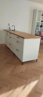 Keukenblok IKEA, Ophalen, Wit, 50 tot 100 cm, Zo goed als nieuw