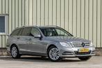 Mercedes-benz C-klasse 180 (157PK) NL, Automaat, Leer, Stoel, Auto's, Mercedes-Benz, Origineel Nederlands, Te koop, Zilver of Grijs