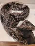 Feestelijke glitter sjaal. Goud/zwart, Ophalen of Verzenden, Zo goed als nieuw