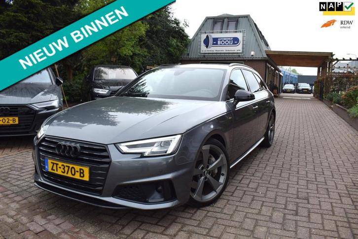Audi A4 Avant 45 TFSI Sport S line black edition 245 PK/ AUT, Auto's, Audi, Bedrijf, Te koop, A4, ABS, Airbags, Airconditioning