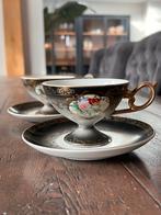 Vintage Versailles Kopjes en Schotels Set, Ophalen, Zo goed als nieuw, Overige stijlen, Kop(pen) en/of Schotel(s)