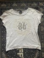 Monari T-shirt Dames - Maat 42 - Wit, Monari, Wit, Maat 42/44 (L), Ophalen of Verzenden