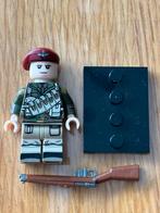 Lego toepasbaar figuur ww2 UK airborne paratrooper, Verzenden, Nieuw, Overige merken