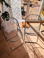 Vintage ÅLAND Klapstoelen Set - Niels Gammelgaard IKEA 1970s, Huis en Inrichting, Stoelen, Gebruikt, Twee, Ophalen of Verzenden