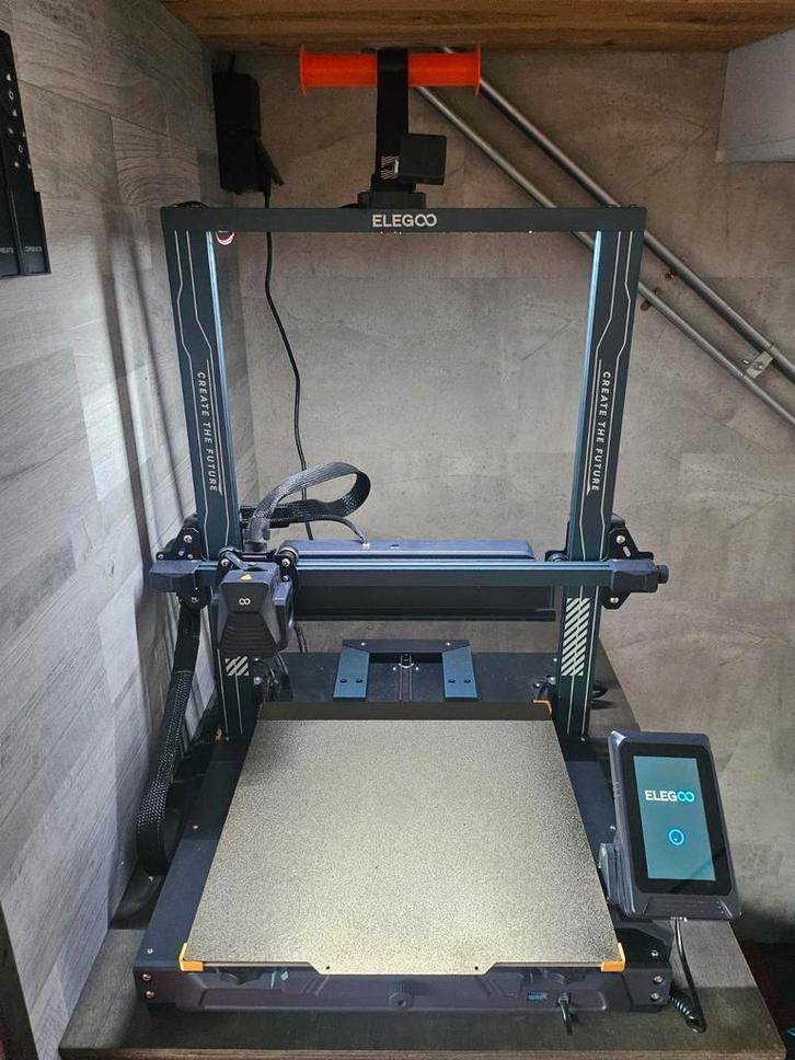 3D printer Elegoo Neptune 4 plus, Computers en Software, 3D Printers, Zo goed als nieuw, Ophalen