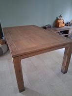 Eettafel rechthoekig, Ophalen, Gebruikt, 100 tot 150 cm, Vijf personen of meer