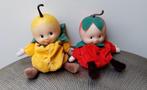 2 Vintage Fruit Baby Zitzak pop poppen, Ophalen of Verzenden, Zo goed als nieuw, Pop