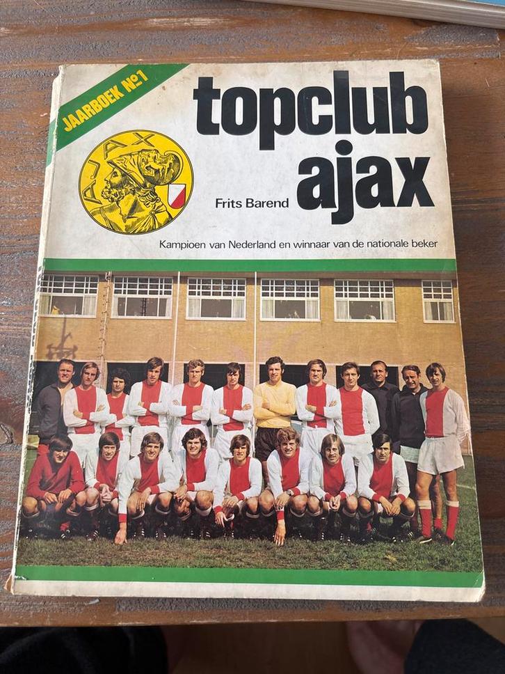 Topclub Ajax Jaarboek Nr. 1 - Frits Barend, Boeken, Sportboeken, Gelezen, Balsport, Ophalen of Verzenden