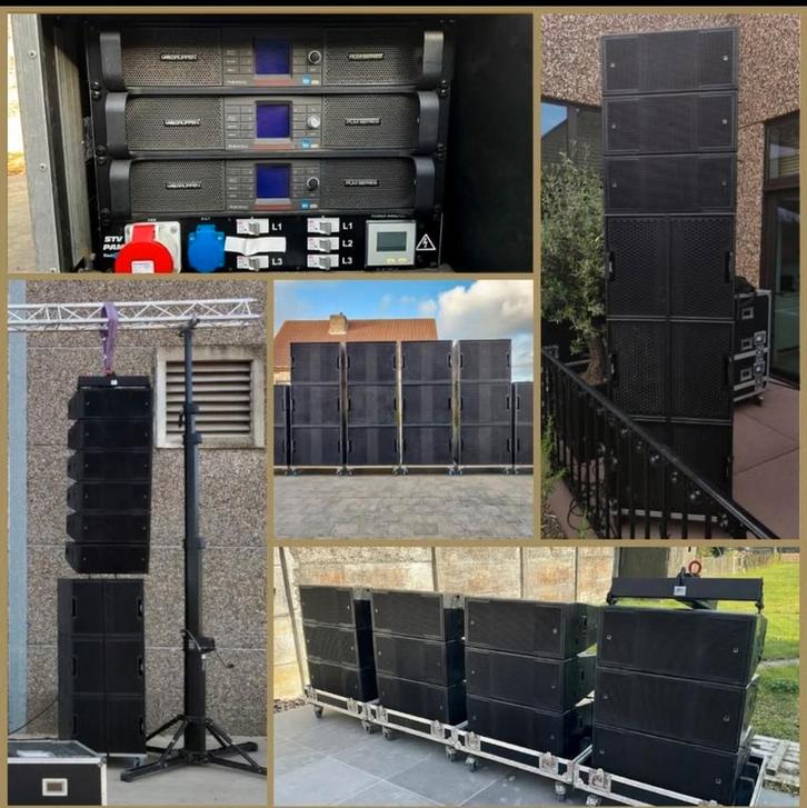 🔨AUCTION SALE: TURBOSOUND FLEX ARRAY SYSTEM (PLUG-AND-PLAY), Audio, Tv en Foto, Luidsprekers, Gebruikt, Overige typen, 120 watt of meer
