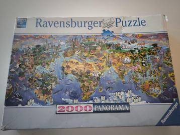 Ravensburger puzzel Wereldwonderen - Legpuzzel 2000 stukjes beschikbaar voor biedingen