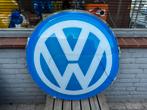 Vintage Volkswagen Logo Reclame Bord, Verzamelen, Ophalen, Gebruikt, ., Lichtbak of (neon) lamp