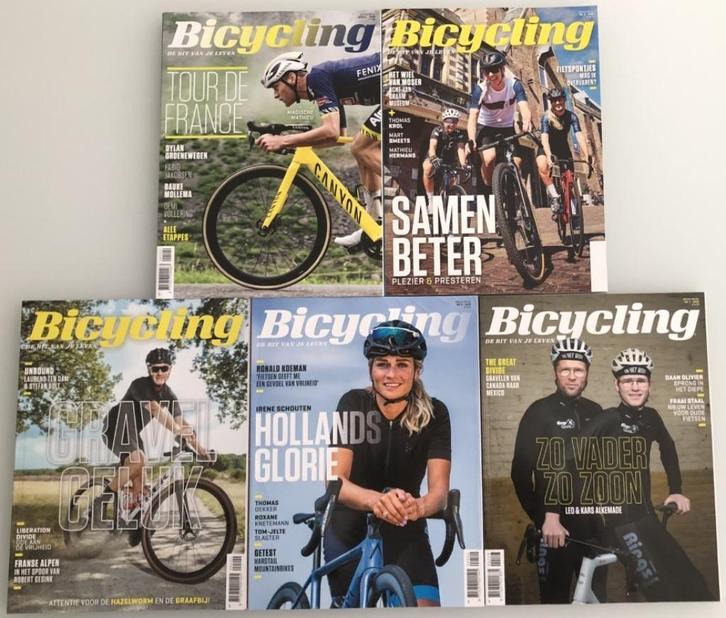 Bicycling edities 2022-special tot en met 2023-01 NIEUW, Boeken, Sportboeken, Nieuw, Lopen en Fietsen, Ophalen of Verzenden