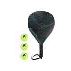 Xsorenix padel racket met 3 ballen NIEUW met kaartje, Sport en Fitness, Padel, Ophalen of Verzenden, Nieuw, Padelracket