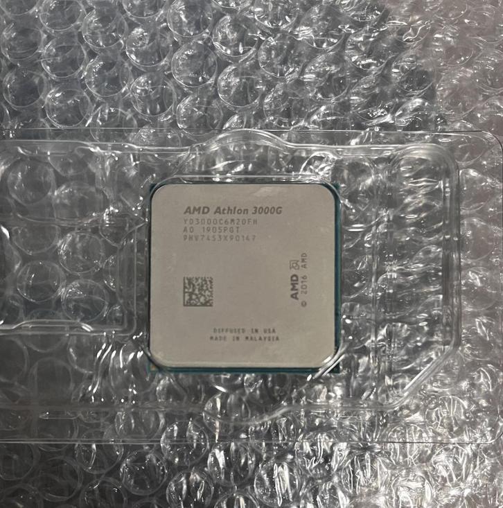 AMD Athlon 3000g, Computers en Software, Processors, Zo goed als nieuw, 2-core, 3 tot 4 Ghz, Ophalen of Verzenden