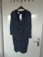128 Blauwe stippen jurk van Pescara maat L nieuw, Kleding | Dames, Ophalen of Verzenden, Nieuw, Blauw